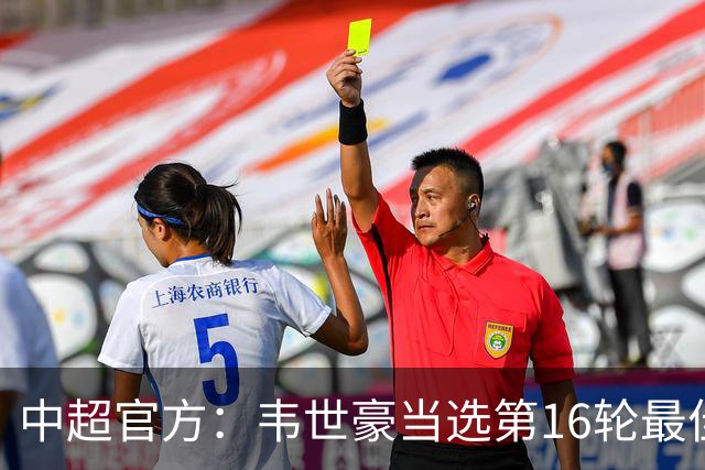 中超官方：韦世豪当选第16轮最佳球员 梅开二度补时绝杀